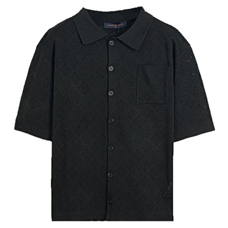 루이*통 LOUIS VUITTON 모노크로켓 숏슬리브 셔츠