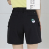 말* 우먼 자수 Logo 포인트 카고 숏팬츠