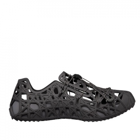 디올 와프 샌들 코스모 러버 - 블랙