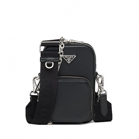 2021 프라다 PRADA 사피아노 가죽 미니 백