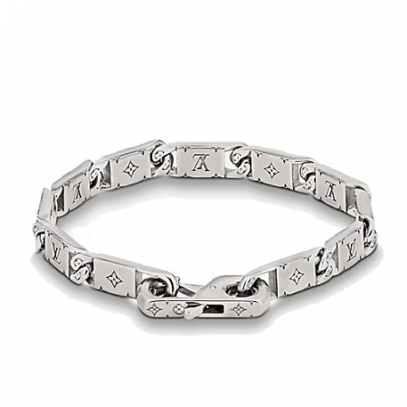 루이*통 LOUIS VUITTON 모노그램 타이드 업 팔찌