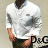 DOLCE & GABBANA 버튼다운 셔츠