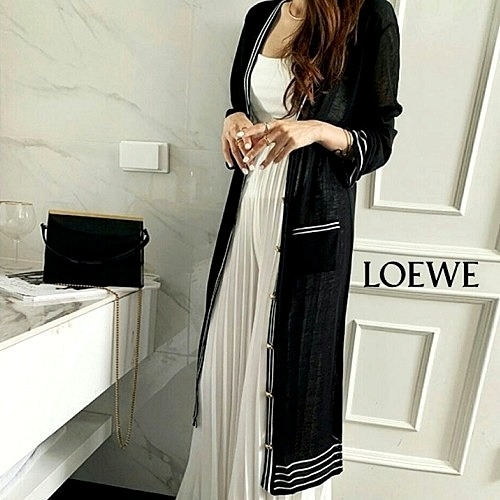 로에베 LOEWE 라인롱 가디건