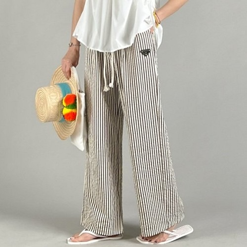 PRA*A 쿨엠보 밴딩 팬츠