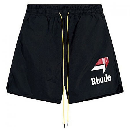 RHUDE 맥라렌 로고 스윔쇼츠