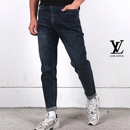 루이*통 배기핏 롤업 워싱데님팬츠