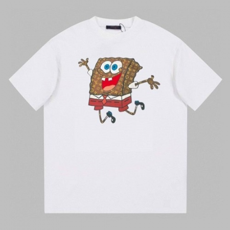 루이*통 네버플 스펀지밥 그래픽 티셔츠 (남녀공용)