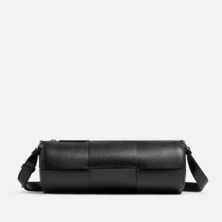 보테가베네타 미디움 카네트백 블랙