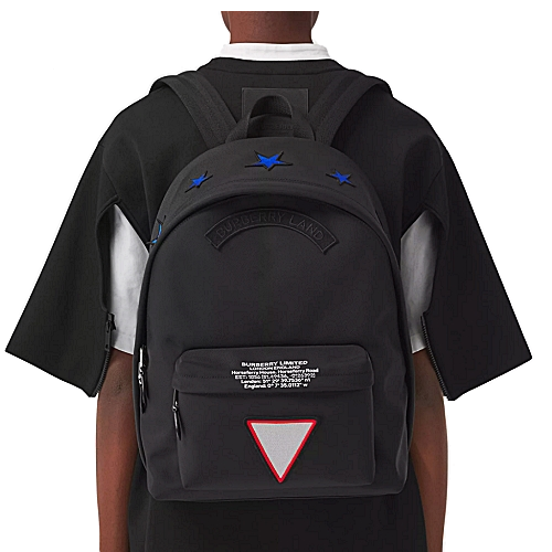 2021 버버리 BURBERRY 배지 아플리케 나일론 백팩