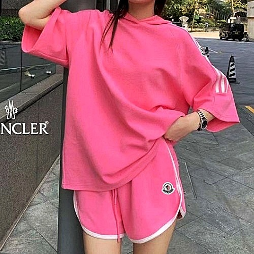 몽클*어 MONCLER 소매삼선 후드 SET