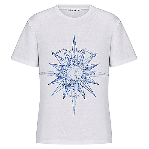 DIOR 리브드인피니 티셔츠
