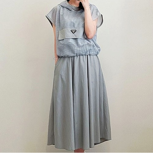 PRADA 매쉬 투피스