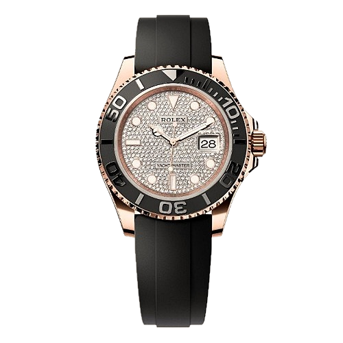 ROLEX 오이스터 퍼페츄얼 요트마스터 파베