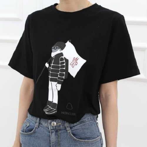 몽클*어 깃발 티셔츠