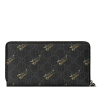 GUCCI 타이거 프린트 GG 지퍼 장지갑