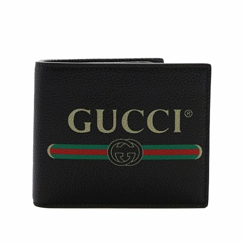 GUCCI  띠로고 반지갑 496316