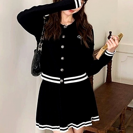 돌체앤가*나 라이딩 니트 세트