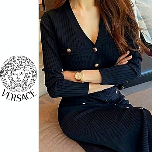 VERSACE V 머메이드 원피스