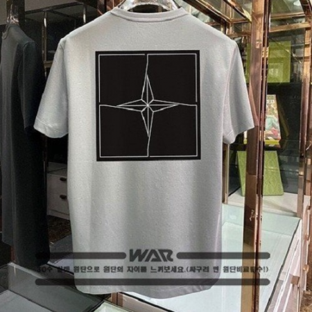 STONE ISLA*D 시그니처 백로고 티셔츠