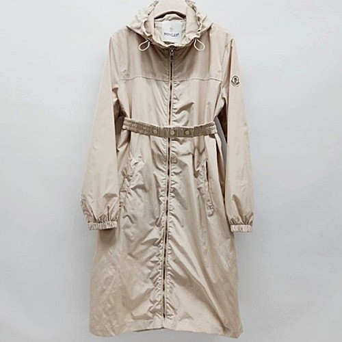 MONCLER 벨티드 롱 바람막이 점퍼