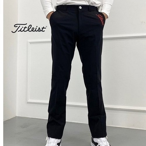 타이틀리*트 웨이스트 스판바지