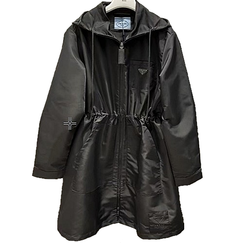 몽클*어 여자 롱후드 바람막이