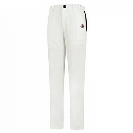 몽클*어 리액트 밴딩 슬림 팬츠