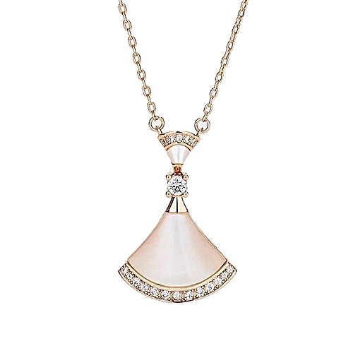 불가리 BULGAR 디바스 드림 네크리스 - 로즈골드