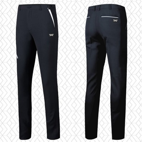 P*G 사선 지퍼 팬츠