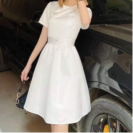 프*다 심플리 허리 원피스