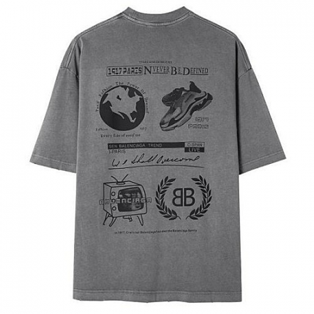 발렌시*가 BALENCIAGA 디파인드 티셔츠