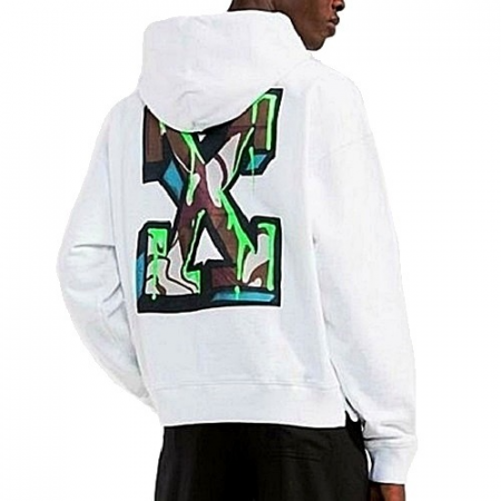 오프화*트 OFF-WHITE 카모 애로우 후드