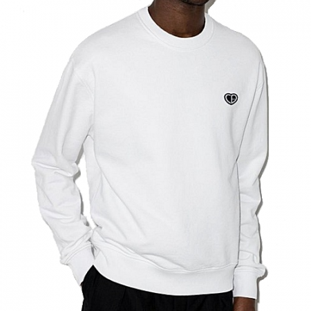 DIOR 하트패치 로고 맨투맨