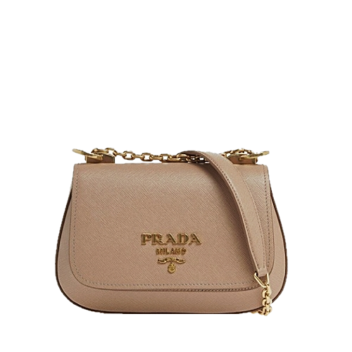 프라다 사피아노 레더 숄더백