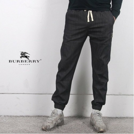 버*리 데님 스판 조거 팬츠