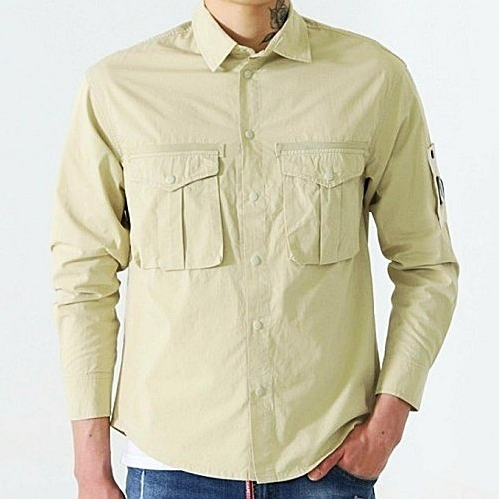 C.P 컴*니 투포켓 렌즈 정글 셔츠