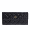 샤* CHANEL 캐비어 여성 장지갑