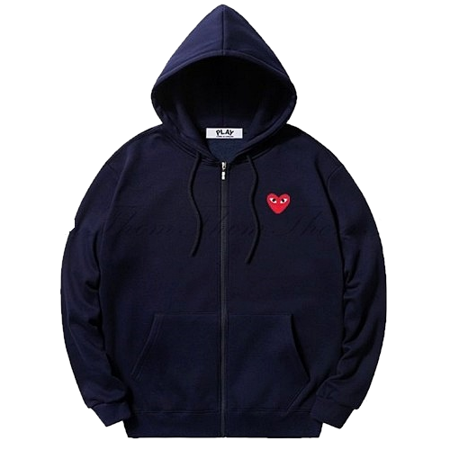 꼼데가*송 레라 시보리 후드집업