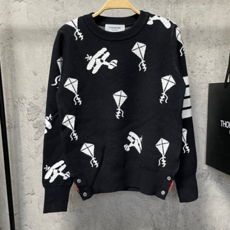 톰브*운 TM 비행기 패턴 니트