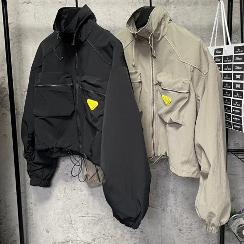 PRA*A 빅포켓 크롭자켓