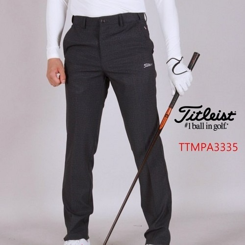 타이틀리*트 남자 TTMPA3335 탄체크 스판 바지 팬츠