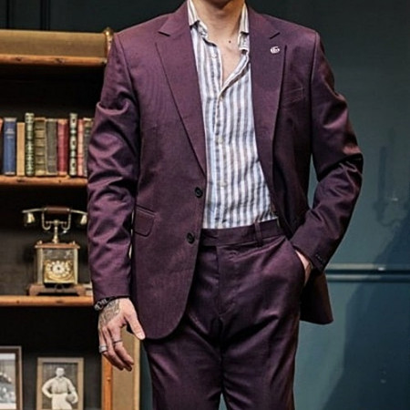 GUC*I 브레스티드 남성 슈트 정장