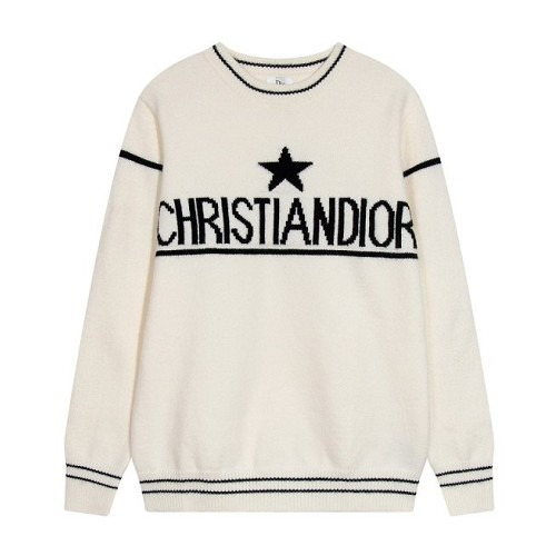 DI*R 별 긴팔 자카드 스웨터