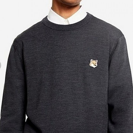 메종키*네 폭스헤드 라운드니트 - man