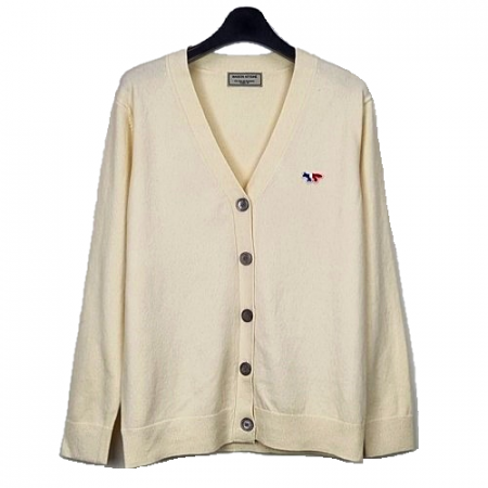 메종키*네 트리컬러 V넥가디건 - woman