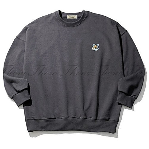 메종 키*네 헤비 쭈리 빅 오버핏 맨투맨