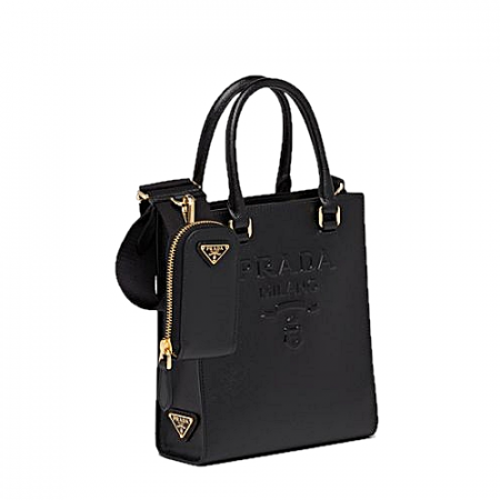 프*다 PRADA 사피아노 가죽 스몰 핸드백