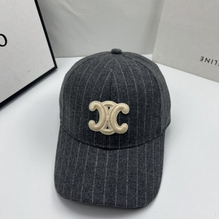 CELI*E 트리오페 모직스트라이프 볼캡