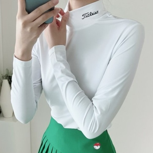 타이틀리*트 모크넥 셔츠 (약기모)