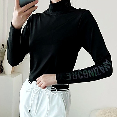 어메이징*리 모크넥 셔츠 (약기모)